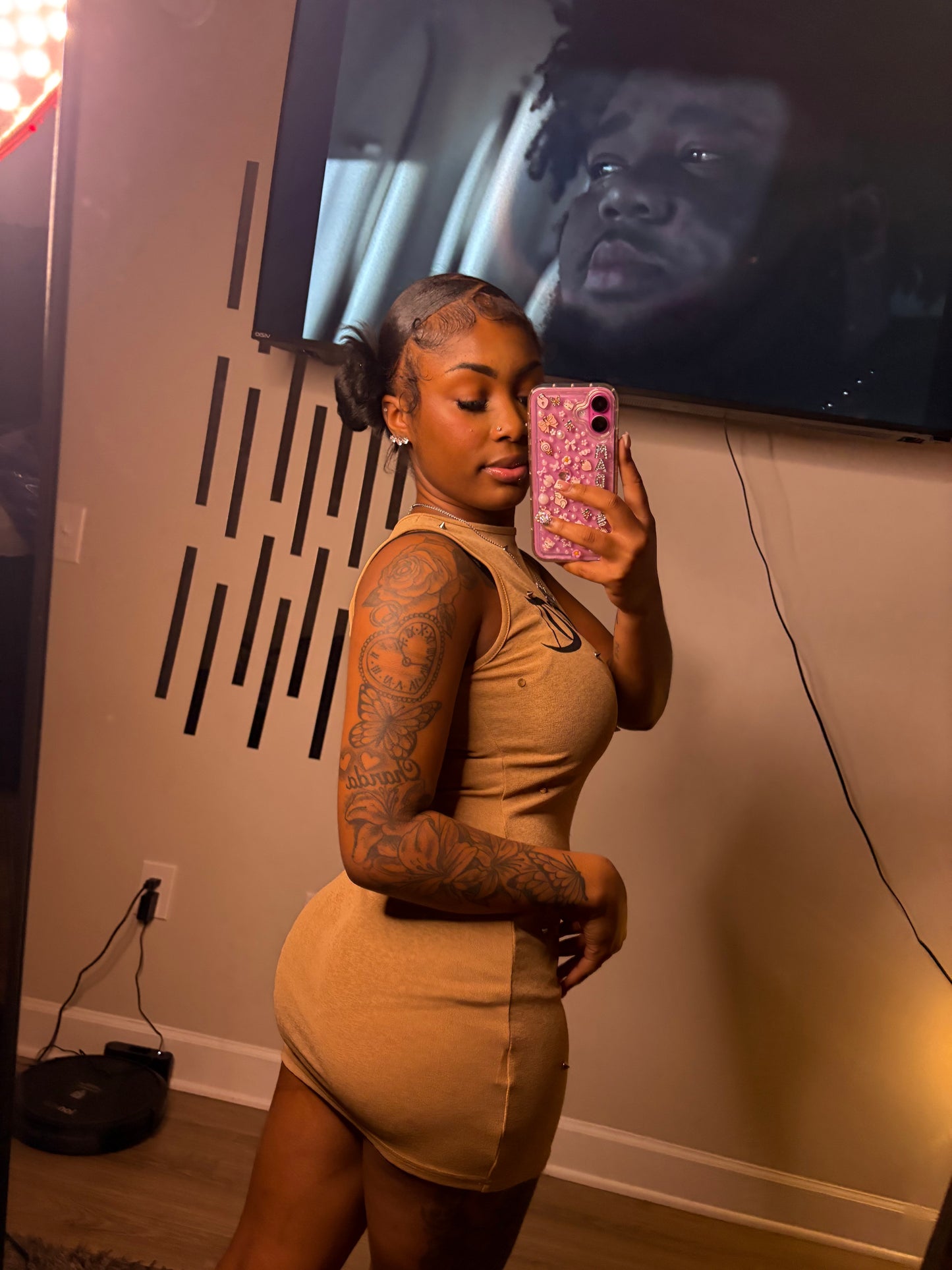 Golden Hour Mini Dress