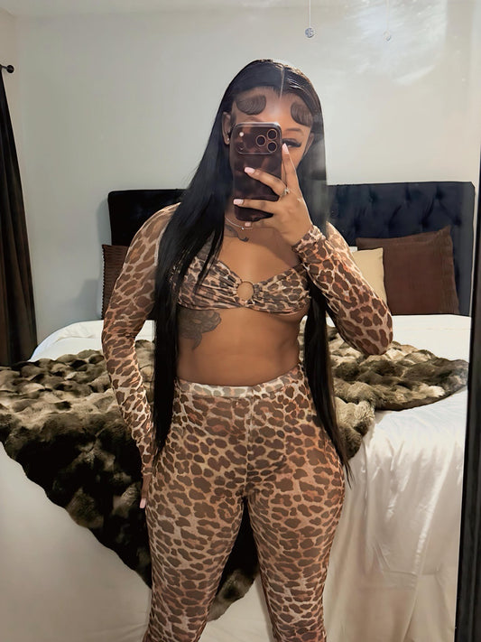 No Cage Cheetah Set