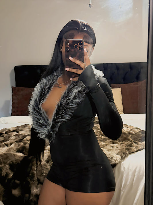 Fur Real Romper