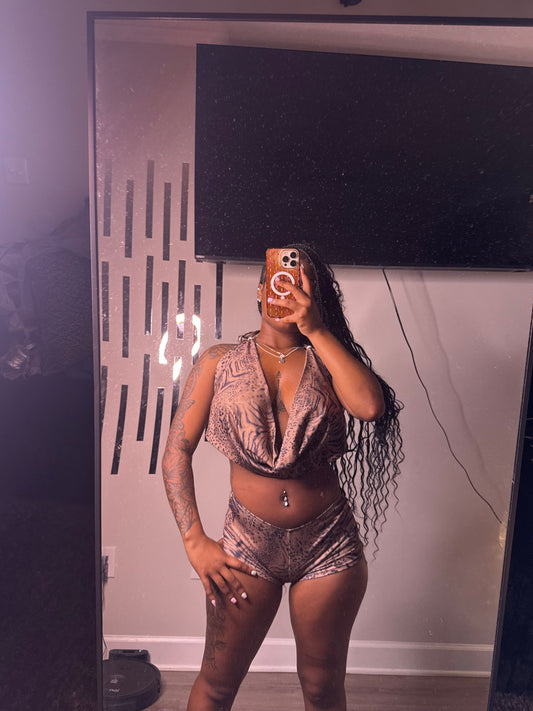 Wild Luxe Short Set